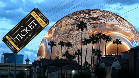 las vegas sphere admission price.